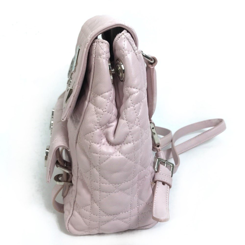 Christian CHRISTIAN DIOR Cannage Stardust Small Ginza limited Backpack Soft - Picture 3 of 10